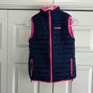 Vineyard Vines Puffy Vest Girls Size M (10-12)